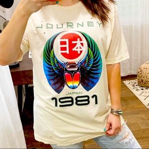 Tops | Journey Japan 1981 Tshirt Large 